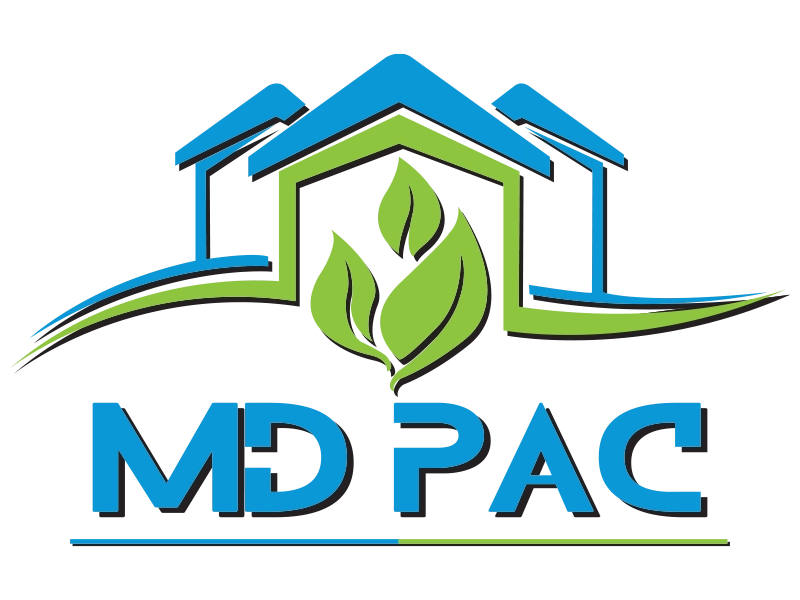 MD PAC - logo MD PAC - Entretien et installation de pompe à chaleur et climatisation